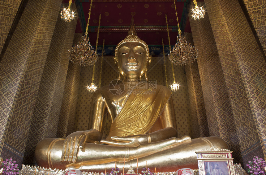 佛像金属文化尊敬信仰宗教面孔遗产黄铜旅游旅行图片