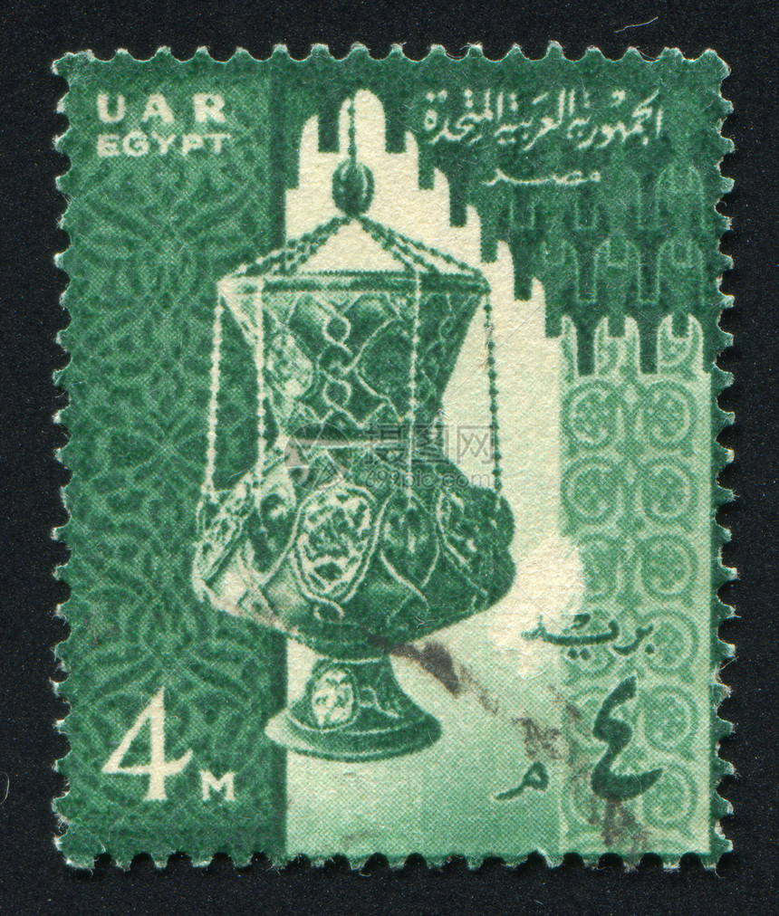 玻璃灯历史性装饰品邮票艺术灯笼邮戳明信片文化海豹邮件图片