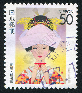 新娘彩礼日本兔年邮票高清图片