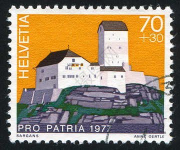 萨肯斯城堡背景图片