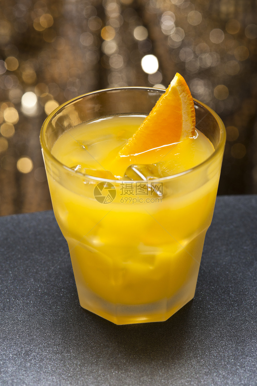 螺旋鸡尾酒热带工作室果汁饮料橙子螺丝刀水果玻璃黄色图片