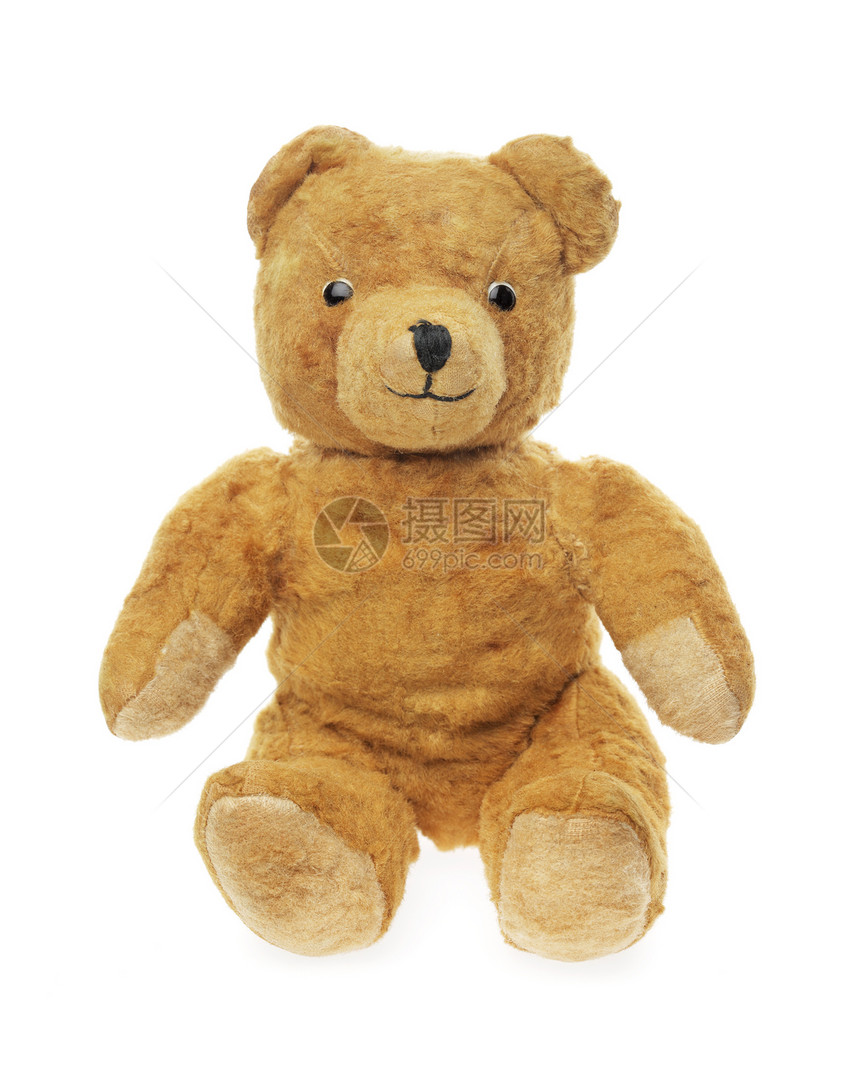 古老的泰迪熊玩具熊童年玩具动物图片