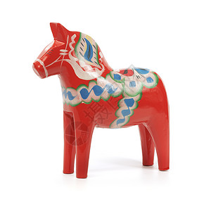 戴卡利马塑像玩具红色传统高清图片