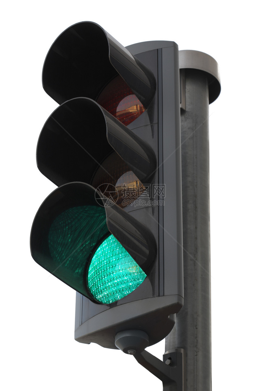 绿灯红绿灯绿色交通图片