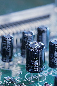 电动器电子电子产品电容器电气电路背景图片