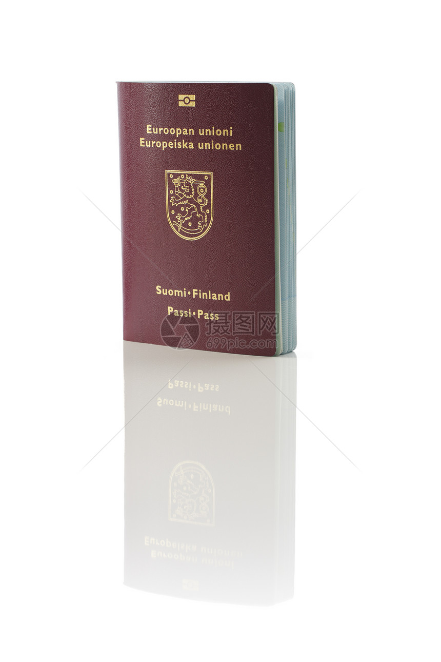芬兰语护照联盟旅行文档图片