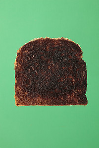 烧烤吐司面包黑色食物背景图片