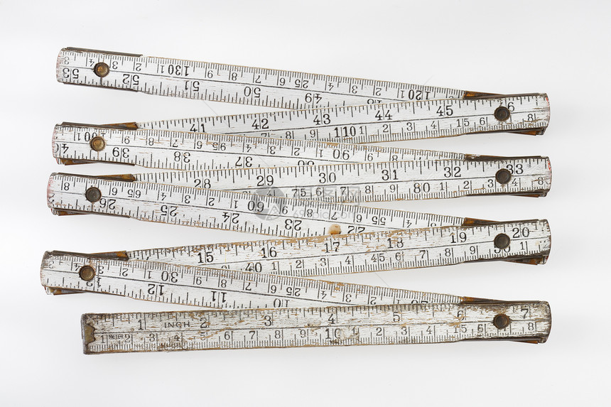 标尺统治者工具测量白色数字木匠单位图片