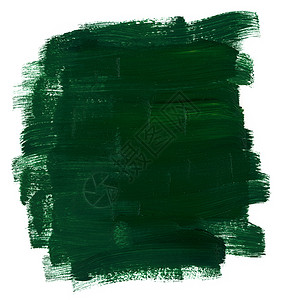 绿色油漆油画笔触正方形颜料艺术拉丝背景图片