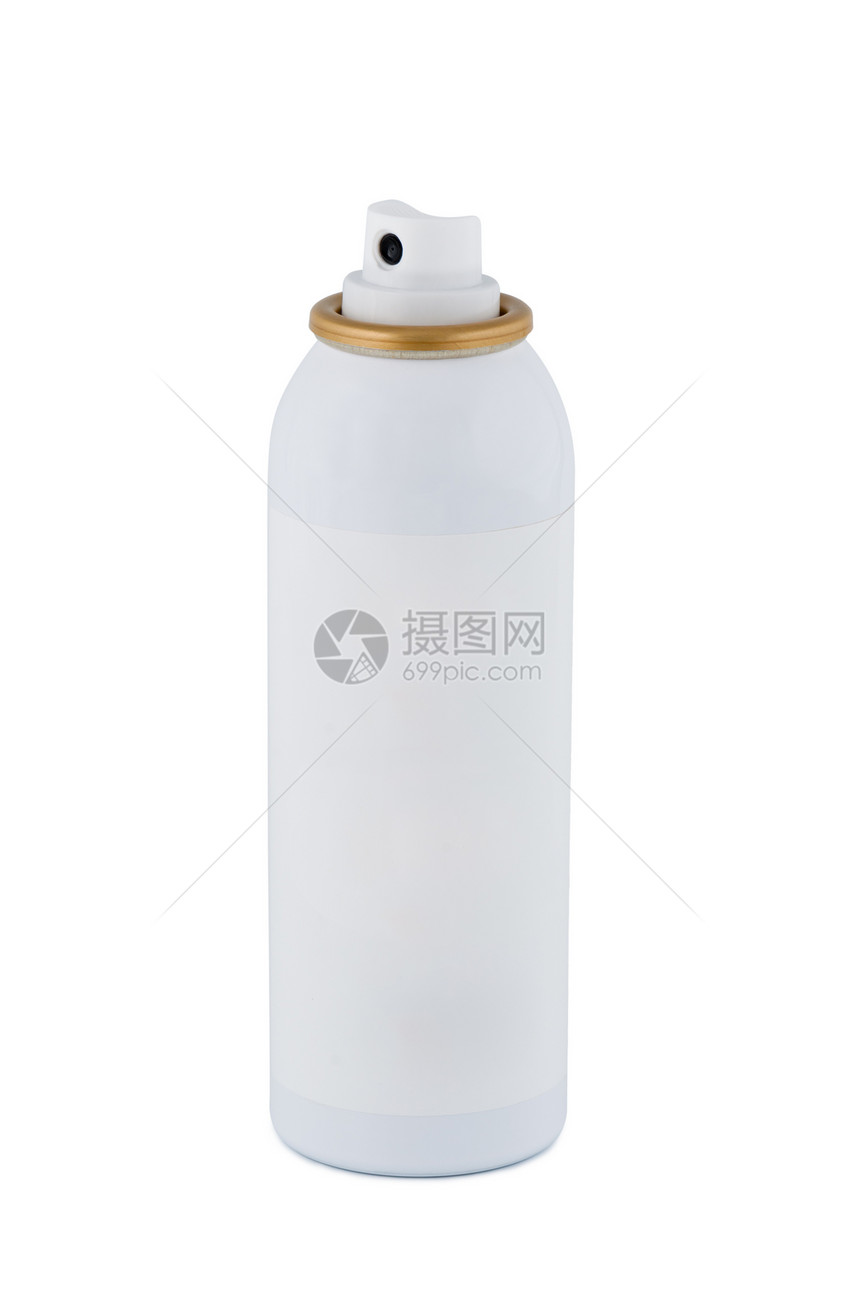 白色背景的喷雾瓶图片
