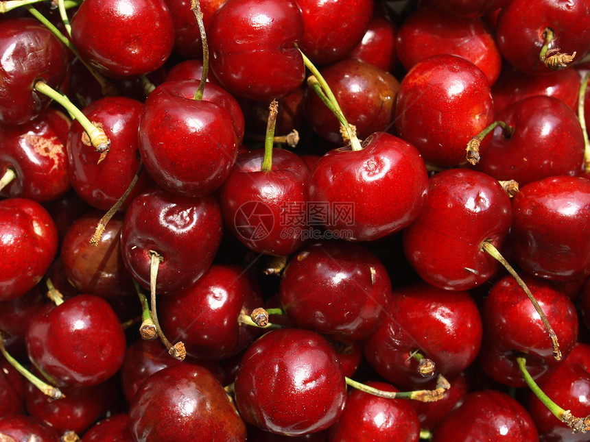 樱桃美食午餐水果食物红色营养图片