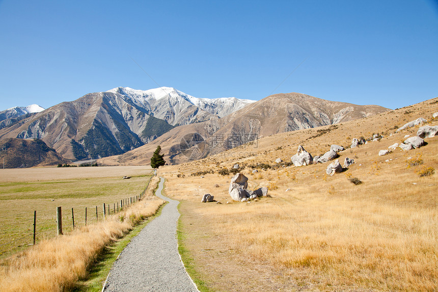 阿胡尔山的城堡 国家公园New Zealnd图片