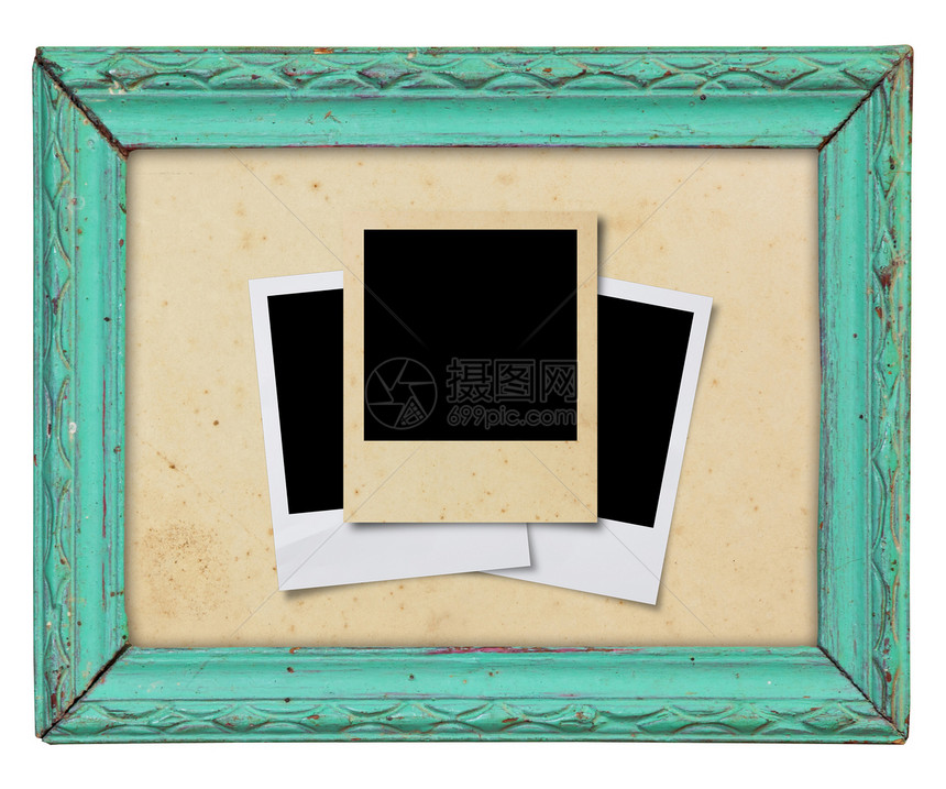 照片相框电影卡片横幅打印框架笔记木头专辑海报古董图片