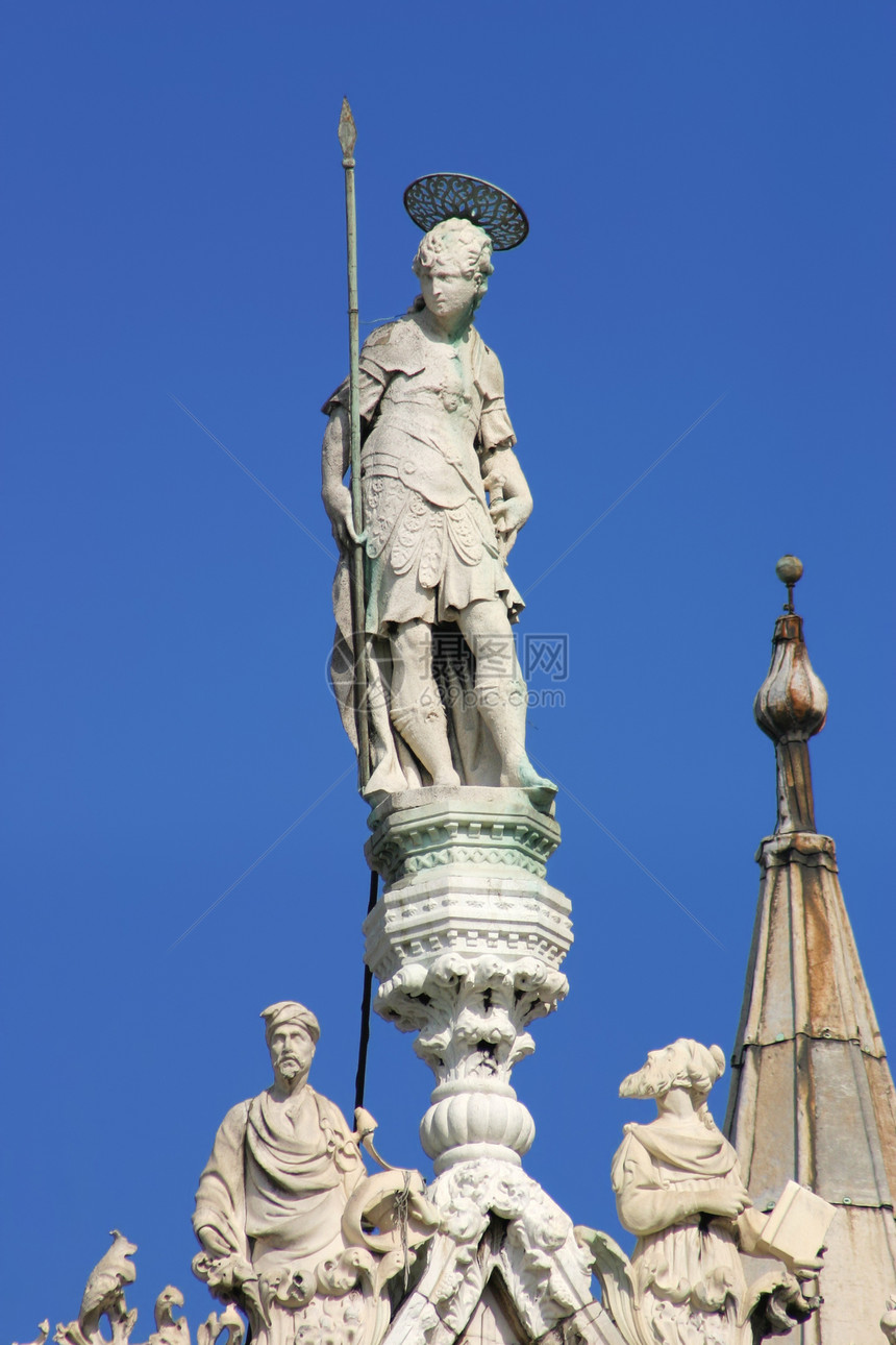 圣马可巴西利卡 意大利威尼斯座堂游客历史性大教堂地标历史旅行雕像教会建筑学图片