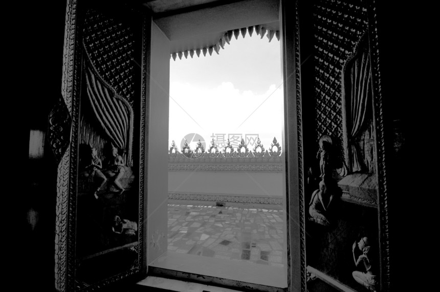 塔台 东北部艺术旅游考古学遗产佛塔游客寺庙精神佛教徒金子图片