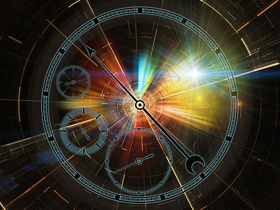 时钟计范式墙纸技术小时活力光盘时间耀斑日程作品展示背景图片