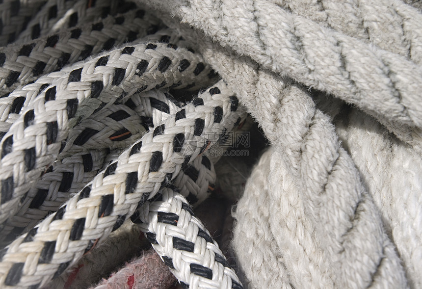 区域背景背景航行灰色棕色纺织品虚线甲板编织水平航海电缆图片