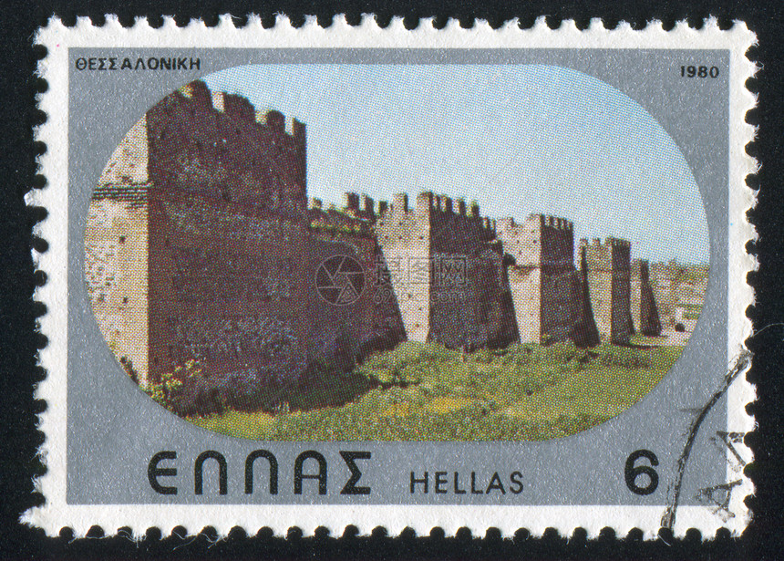 塞萨洛尼察拜占庭城堡图片