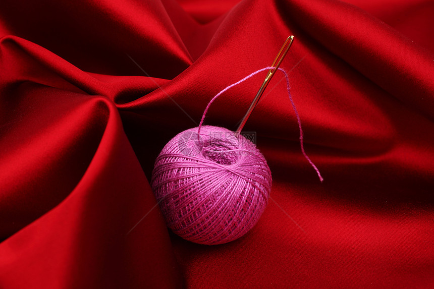 线细绳裁缝爱好投标材料棉布缝纫刺绣织物针线活图片