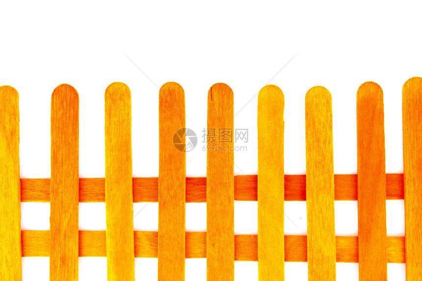 橙木林围栏图片