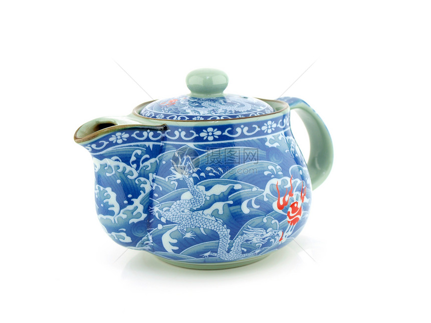中国茶壶陶器陶瓷食物仪式餐具文化厨房传统液体早餐图片