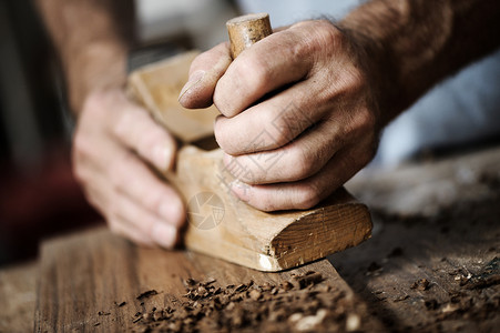 精通的工匠的手精神木头工具工作热情爱好生产工艺敬业背景