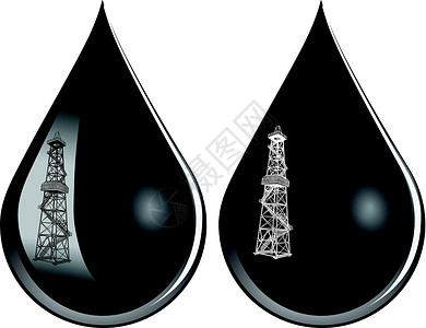 石油漏油汽油宠物钻机矿业岩油燃料脑油液体钻孔绘画高清图片