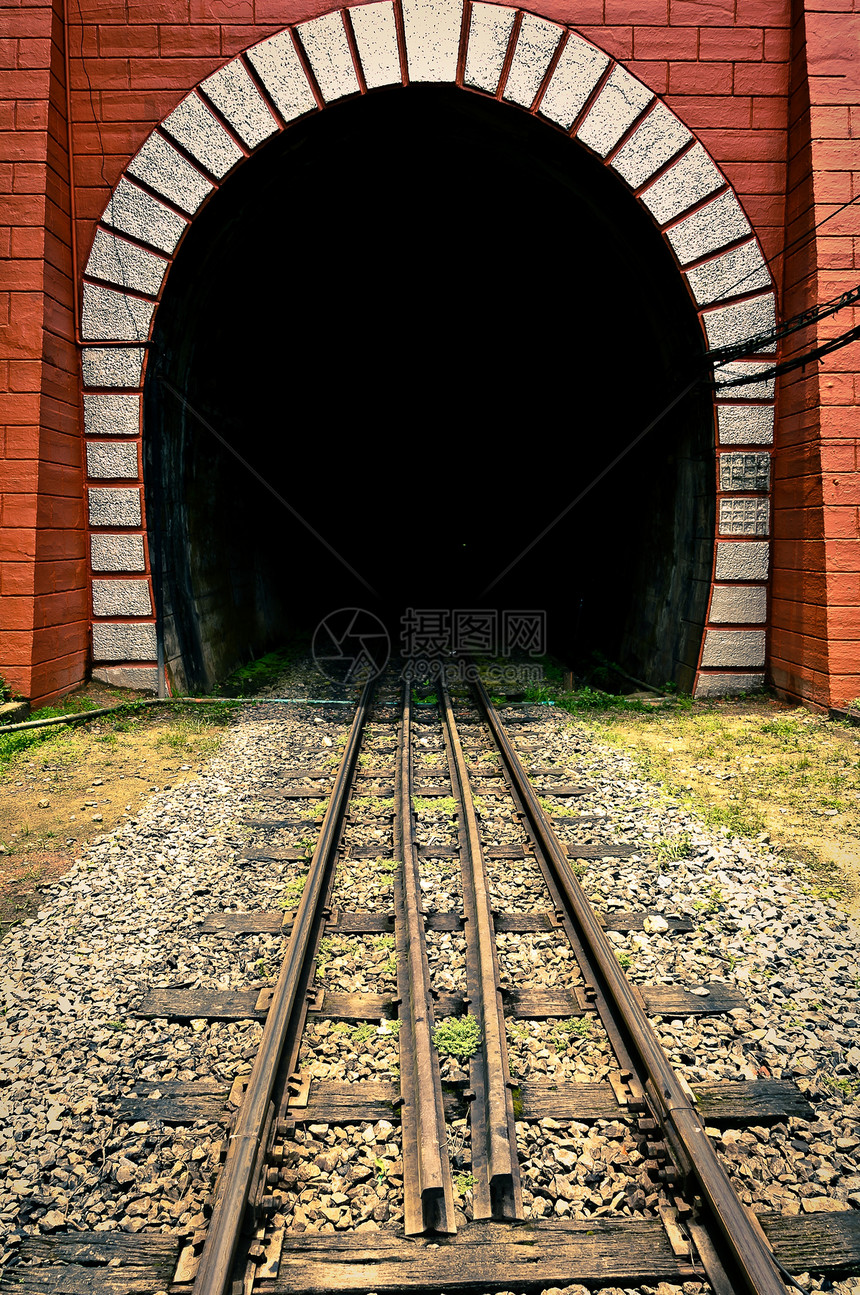 地铁隧道与铁路在泰兰图片