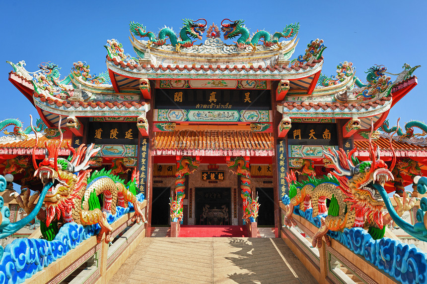 中国圣殿的面孔图片