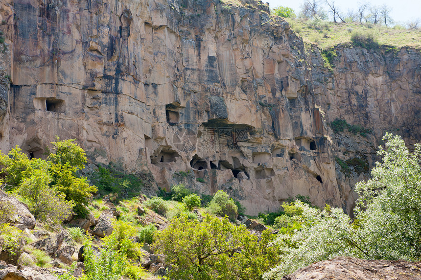 伊哈拉河谷烟囱旅游侵蚀火鸡岩石洞穴旅行编队砂岩石头图片
