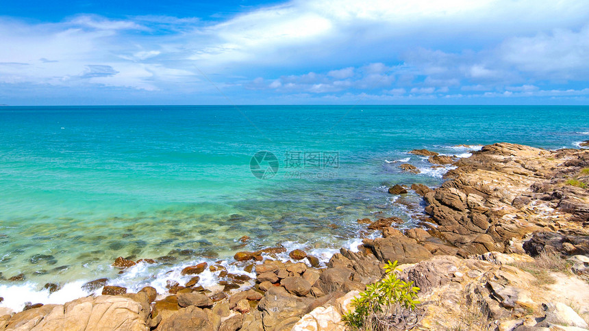 泰国萨米德岛伊迪利奇景色海滩天堂热带岩石墙纸旅游天气季节石头游客海浪图片