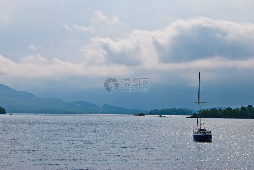 苏格兰风景乡村旅行丘陵图片