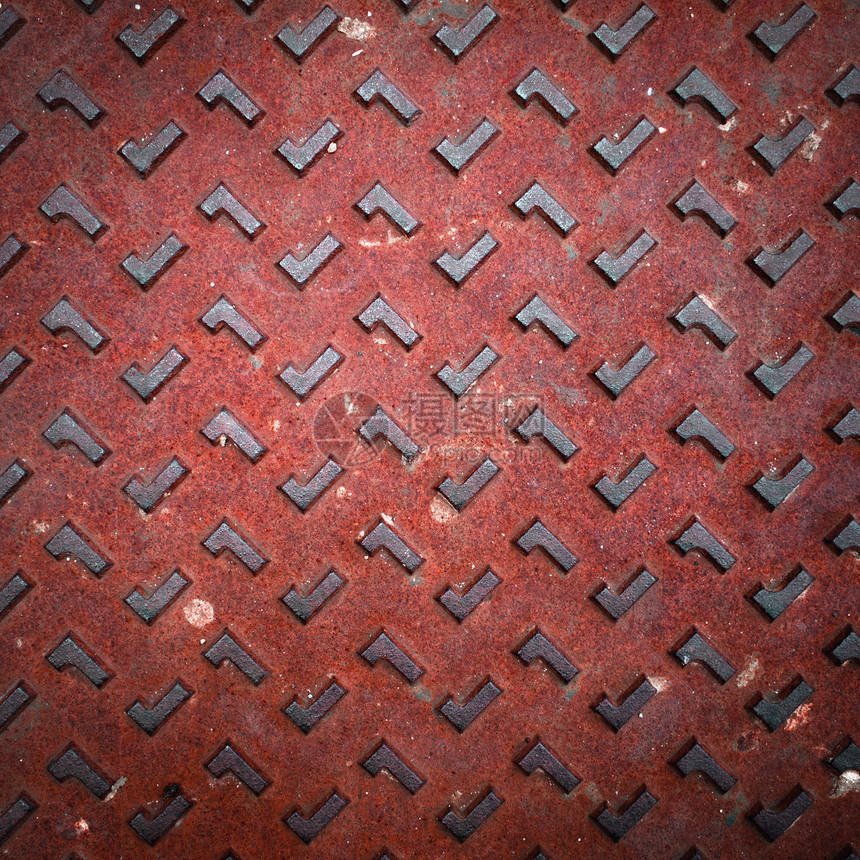 红色钢地板板墙纸金属材料床单盘子地面工业图片
