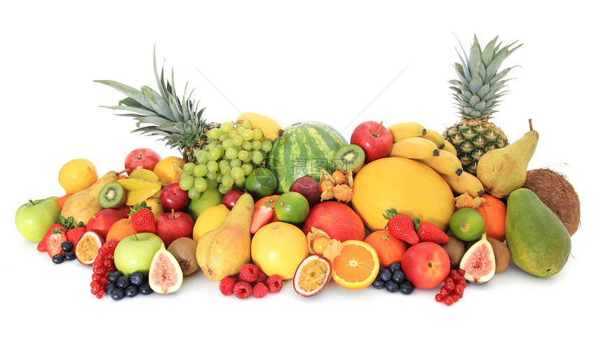 水果食物维生素浆果饮食营养奇异果白色图片