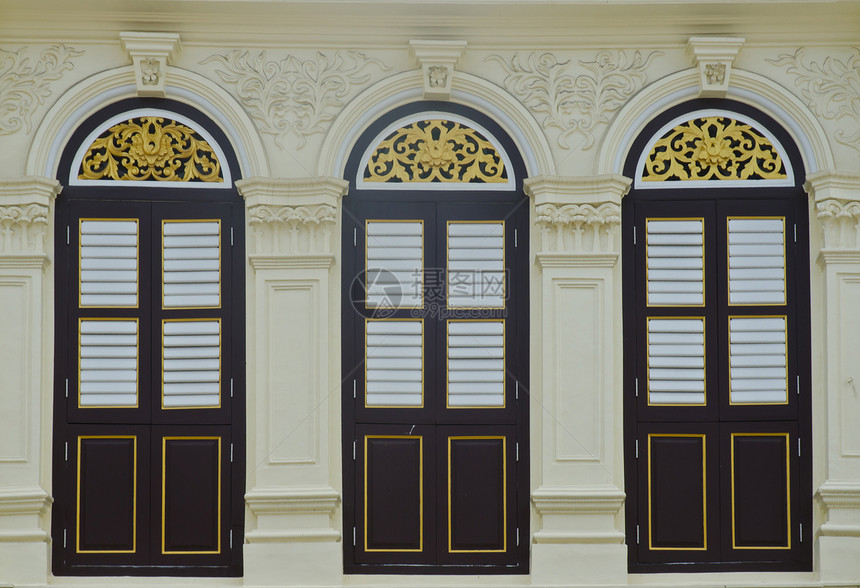 旧窗口风化玻璃财产木头古董建筑白色房子窗户建筑学图片