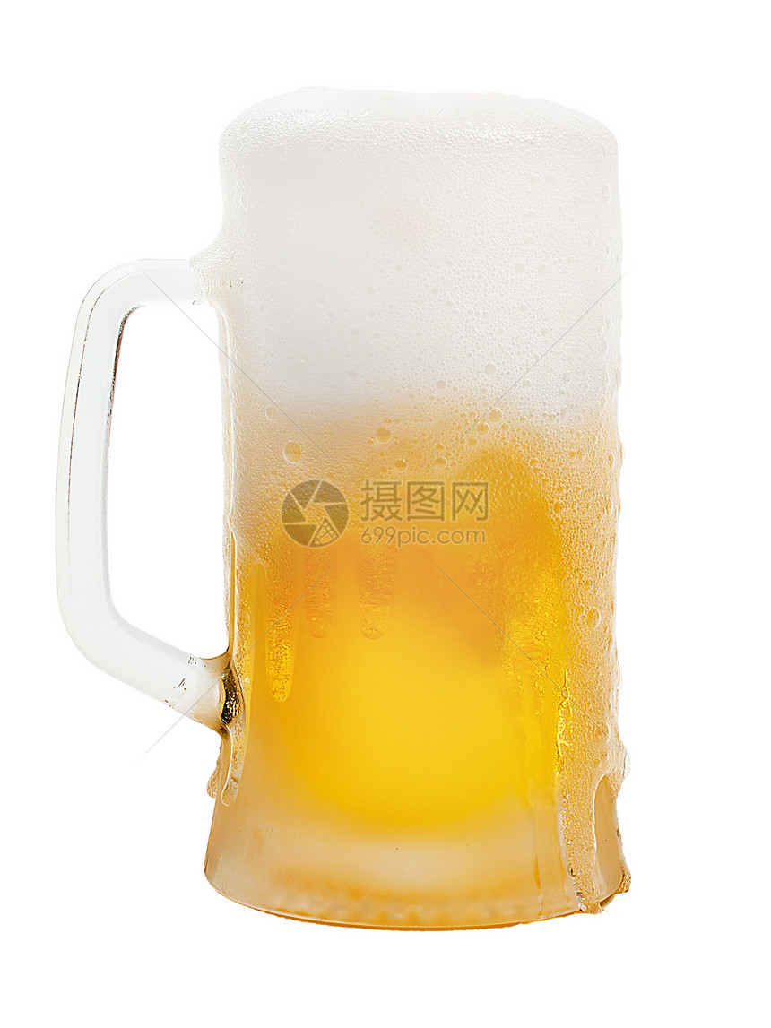 啤酒派对宏观口渴玻璃液体泡沫飞沫酒吧酒精金子图片