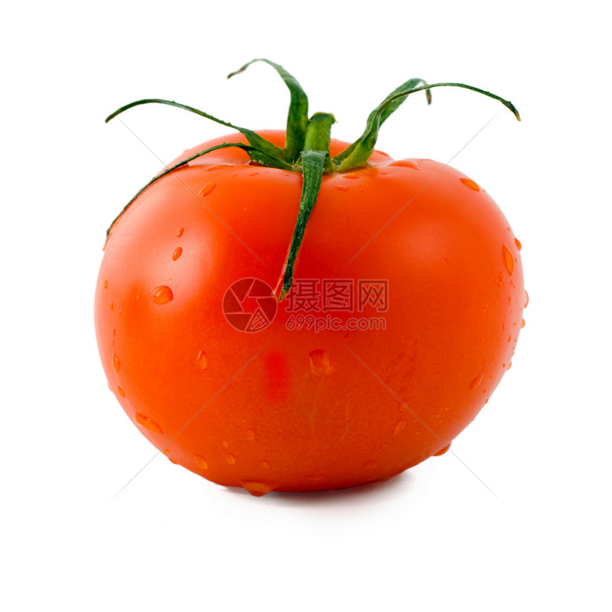 红番茄饮食植物绿色农业食物营养蔬菜宏观红色叶子图片