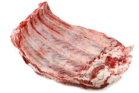 肋肉猪肉侧翼的高清图片