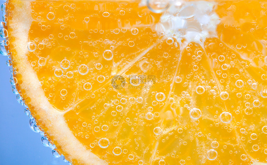 有水的橙色剪裁宏观饮食食物工作室橙子小路生活水果果汁图片