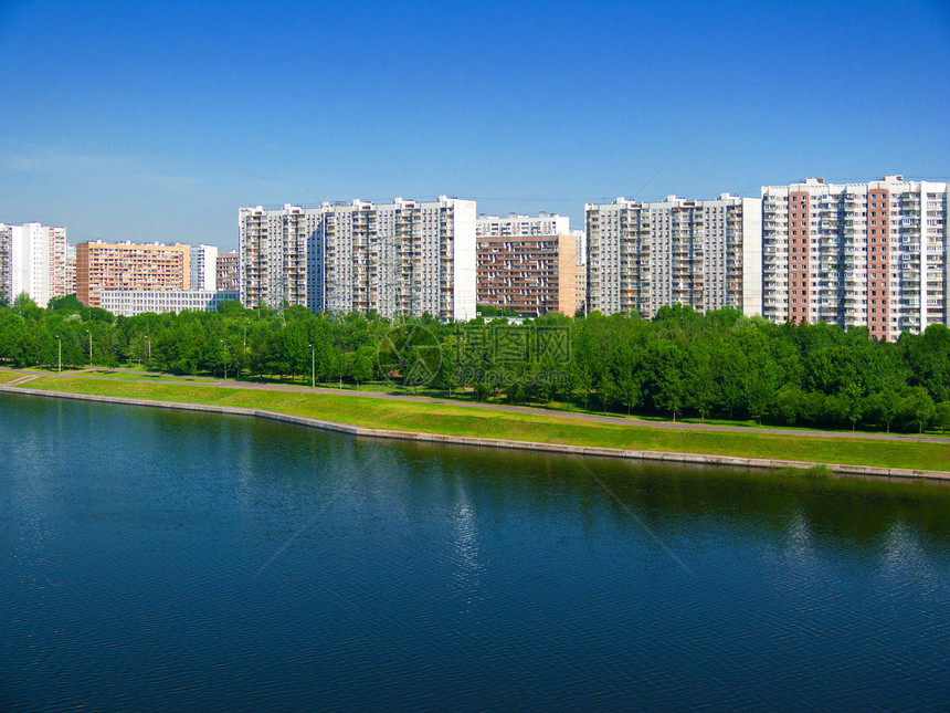 银行业蓝色旅行旅游房子公园天空首都城市建筑反射图片