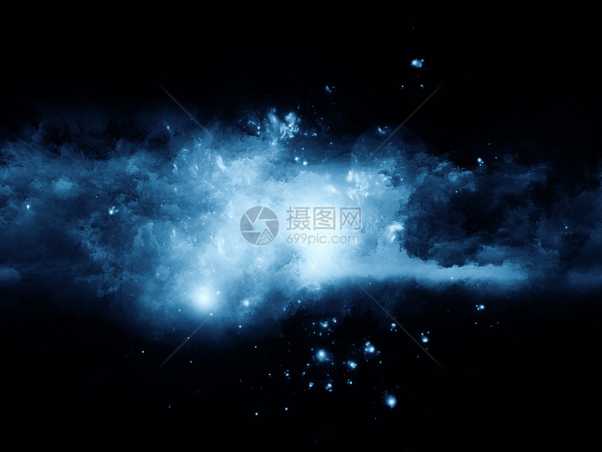 三维折形云层音乐黑色创造力想像力星云墙纸蓝色泡沫精神魔法图片