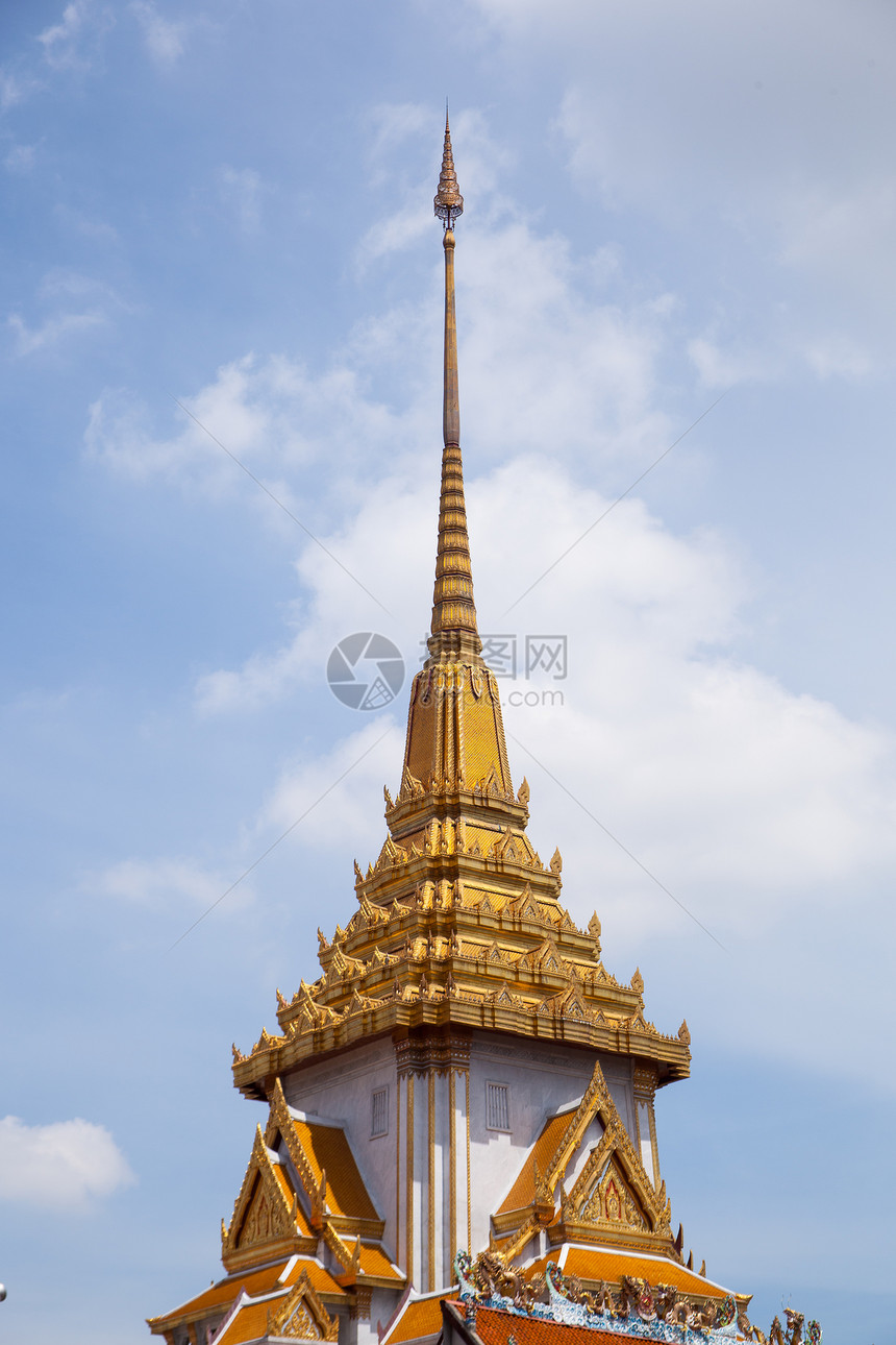泰国庙顶艺术佛教徒神社地标历史宗教古董雕塑寺庙宝塔图片