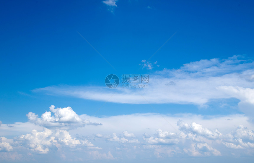 蓝蓝天空多云天堂白色气氛气候天气蓝色气象宗教臭氧图片