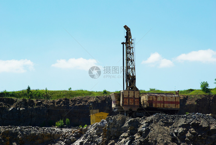 沙坑燃料卡车财富地球金属技术矿石岩石矿工矿物图片