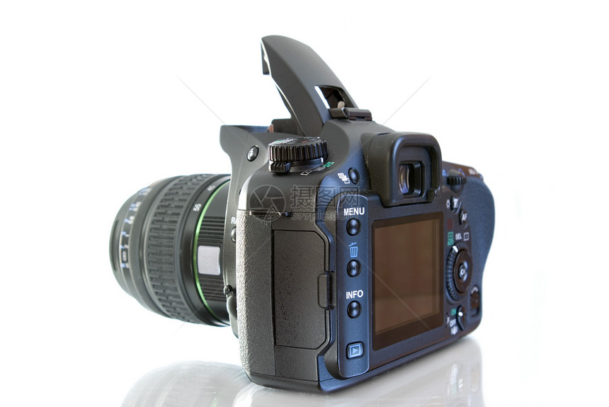 照相摄影机白色身体技术像素摄影师相机电子闪光摄影照片图片