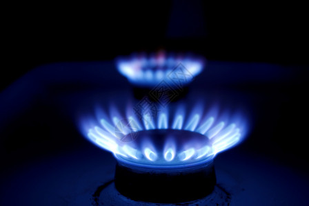 燃气火焰燃烧蓝色活力丙烷力量白炽火炉椭圆形甲烷气体背景
