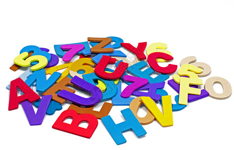 字母和数字绿色玩具收藏幼儿园工作室红色蓝色教育粉色黄色背景图片