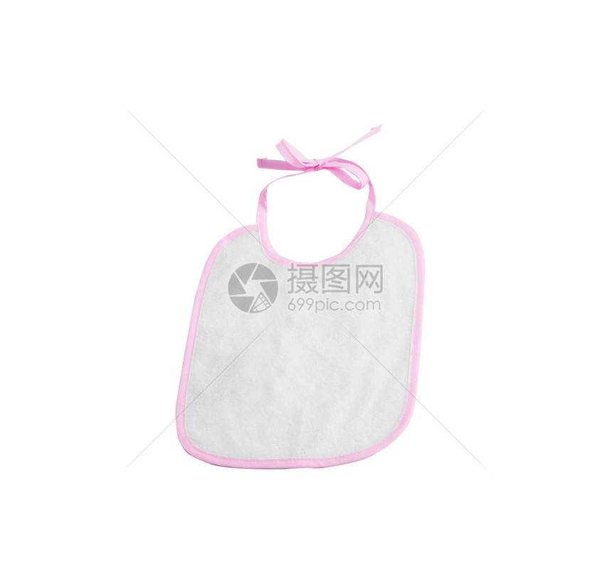 婴儿体重苗圃围兜鸭子孩子白色粉色衣服图片