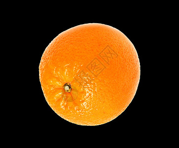 橙子绿色水果黑色食物橙子背景图片