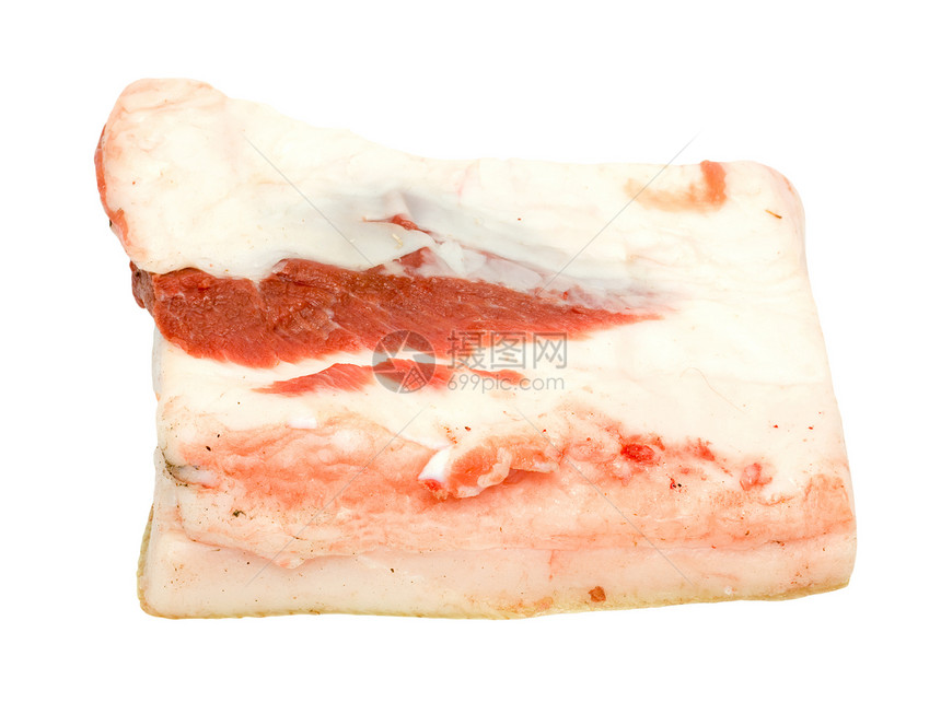 脂肪猪肉肌肉皮肤屠夫倾斜营养红色腹部图片